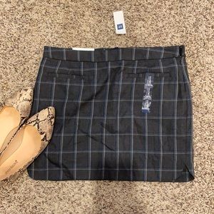 GAP BNWT PLAID SKIRT SIZE 6